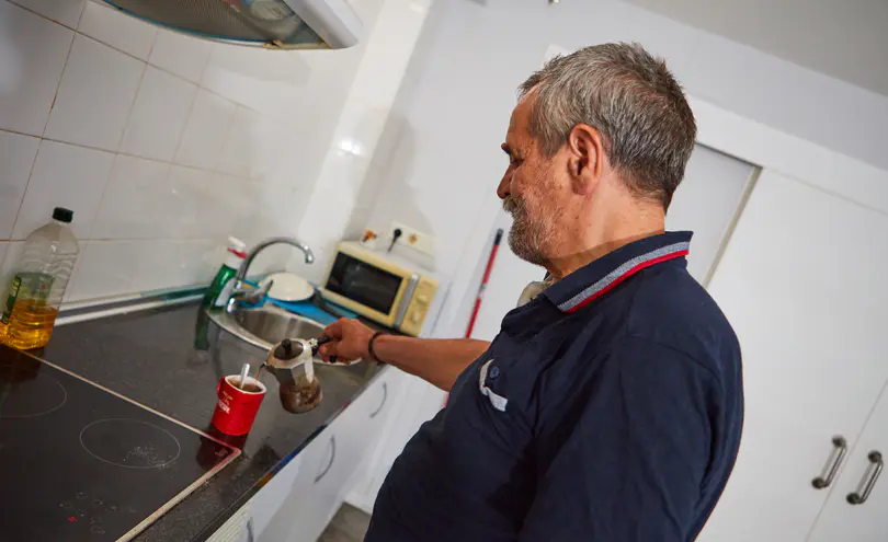 Preparando un café 2